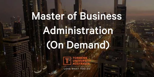 What to expect when you study Torrens Universitys new MBA On Demand MN VIDEOS