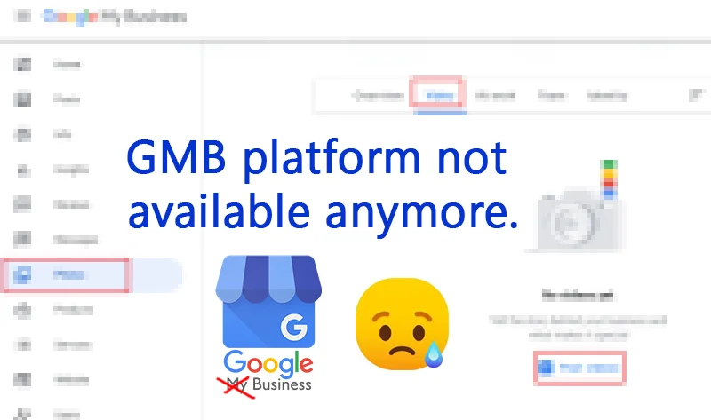 GMB platform is not available anymore