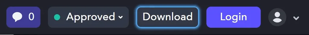download button