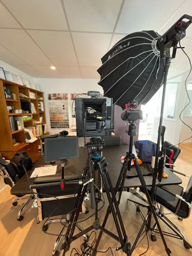 inteview multicamera setup MN VIDEOS
